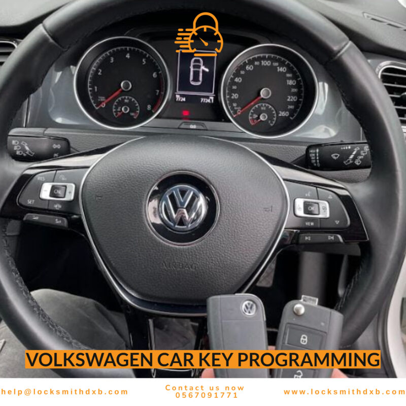Volkswagen car key programming