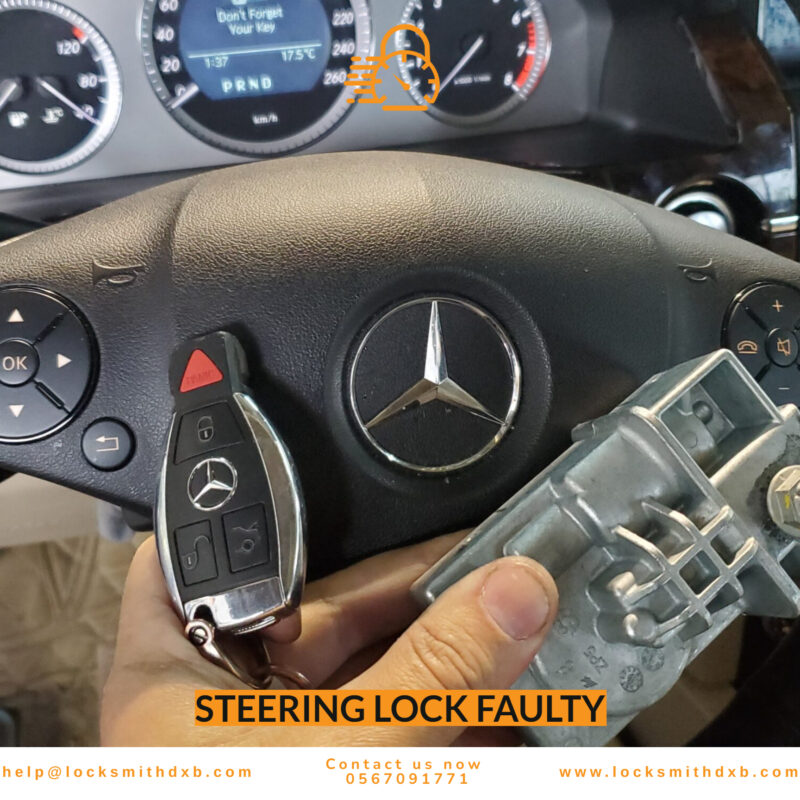 Steering Lock Faulty