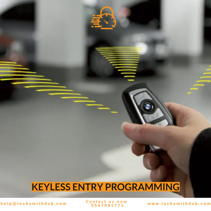 Keyless entry programming