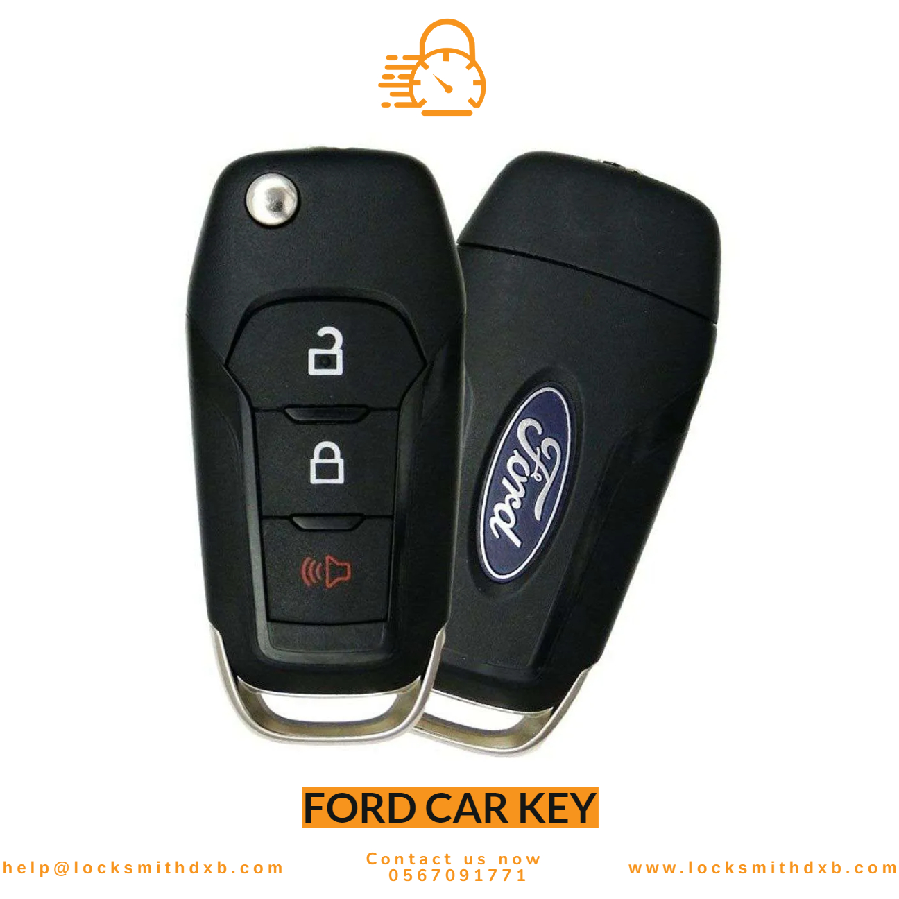 Ford key replacement and programming services Dubai