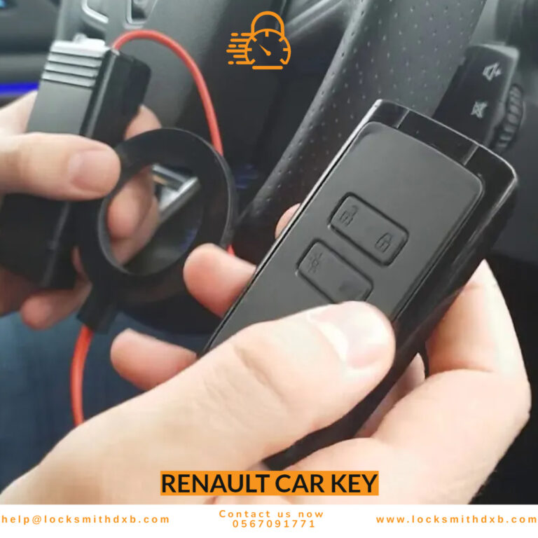 Renault key replacement and programming services Dubai