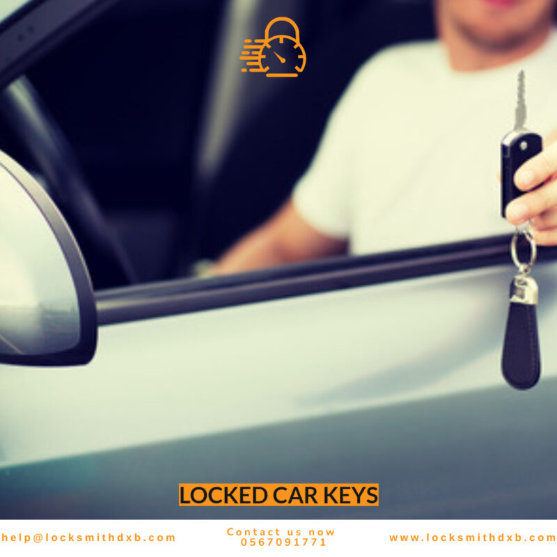 Locked car keys