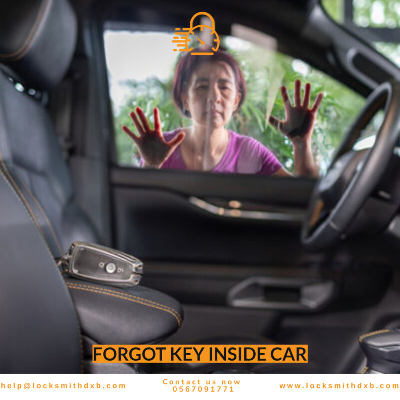 Forgot key inside car