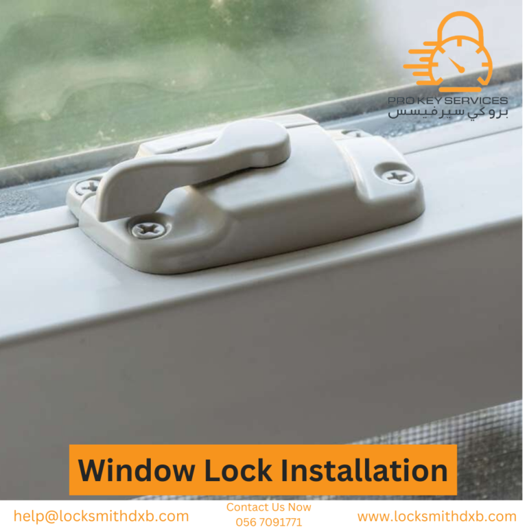 Window Lock Installation