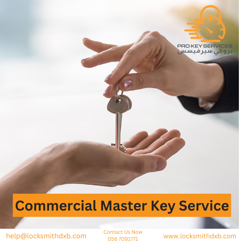 Commercial Master Key Service - 0567091771 - Locksmith Dubai