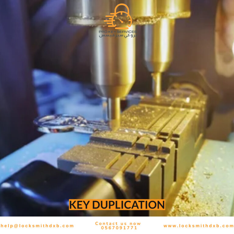 On-Site Key Duplication Dubai