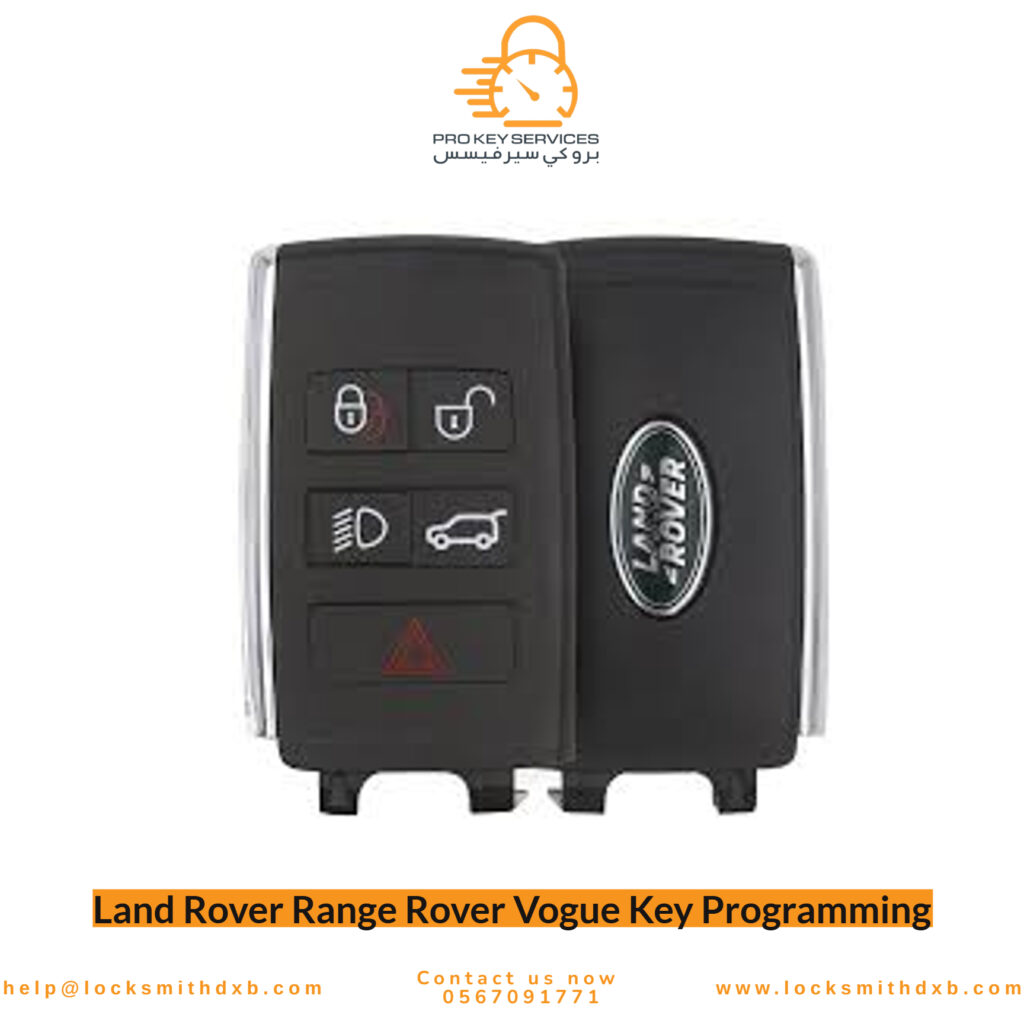 Range Rover Key Programming Land Rover Range Rover Vogue Key Programming - 0567091771