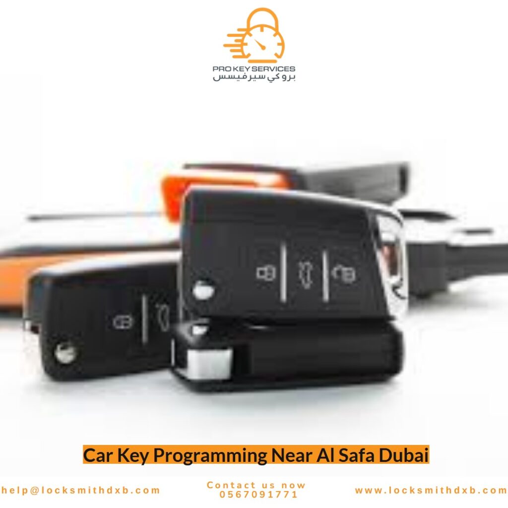 Car Key Programming Near Al Safa Dubai