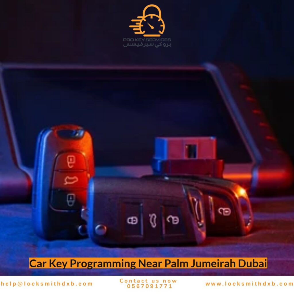 Car Key Programming Near Palm Jumeirah Dubai