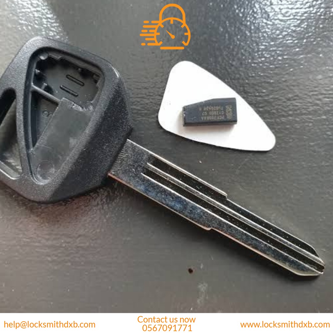 Bike key replacement and programming services Dubai