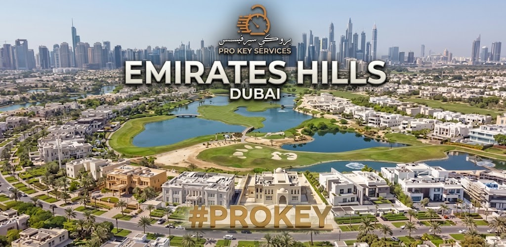 Locksmith services in Emirates Hills Dubai by Pro Key Services