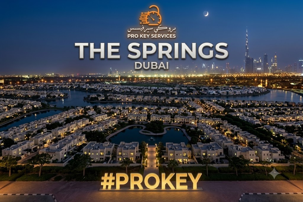 Locksmith services in The Springs Dubai by Pro Key Services