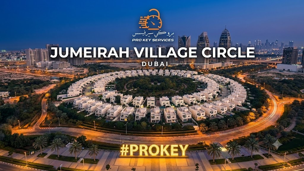 Locksmith services in Jumeirah Village Circle Dubai by Pro Key Services